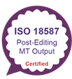 ISO 17100 zertifizierte Übersetzungsdienstleistungen