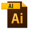 Icône Adobe Illustrator PDF
