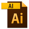 أيقونة Adobe Illustrator PDF