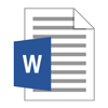 Microsoft Word 아이콘